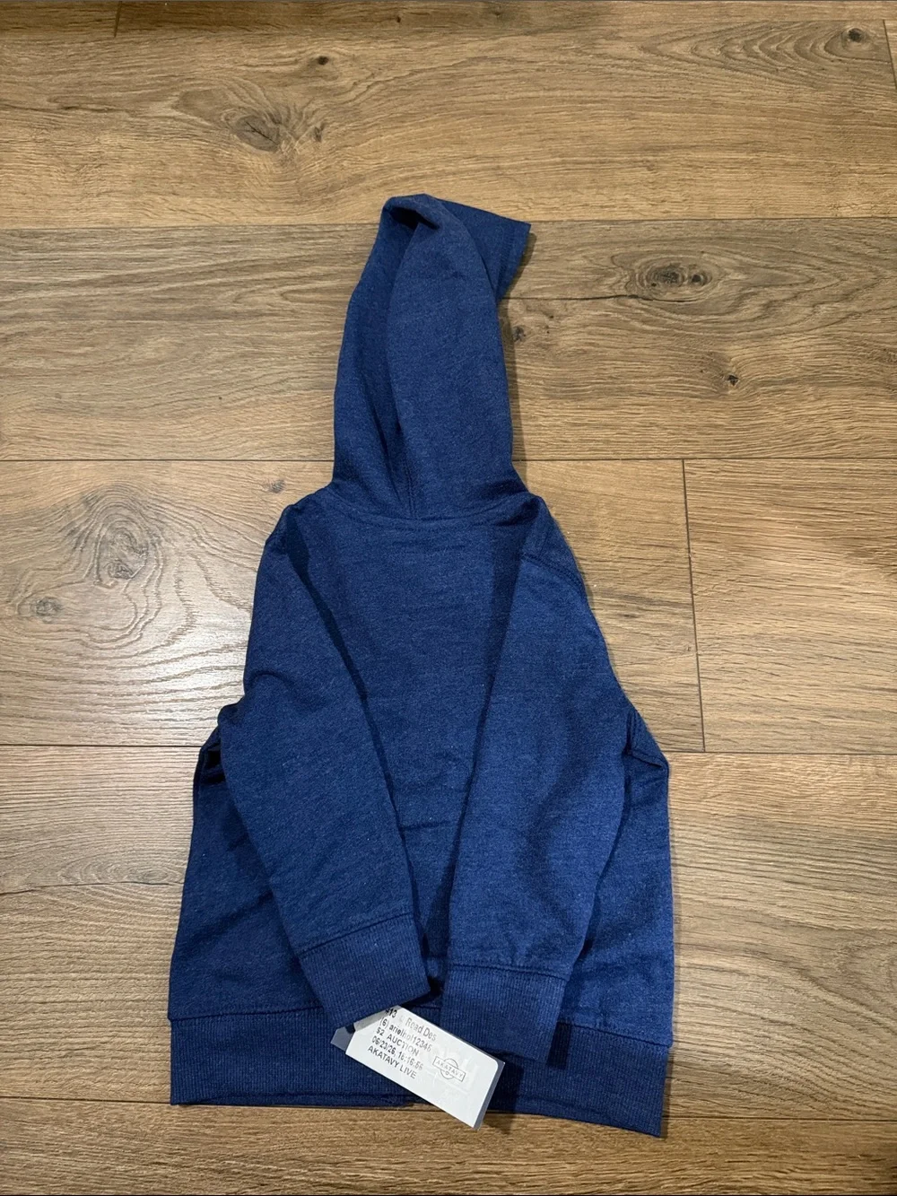 OshKosh B'gosh Dark Blue Zip Hoodie with Front Pockets 12 Months
